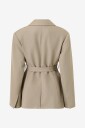 Gina Tricot   Blazer Shaped belted blazer   Beige