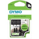 DYMO D1 -DURABLE ETIKETTER - SVART PÅ HVITT - 12MM X 5.5M