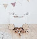 Ooh Noo Toy Chest Wagon White 40TC1601 