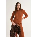 Maliparmi Dame Strikkevarer Brun XS,