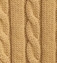 Ralph Lauren Kids Polo Bear Mini Cable Cotton Cardigan   Beige   XL