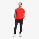RevolutionRace Pulse Running T shirt Herre Fiery Red Størrelse:M   Herre > Overdeler > T skjorter