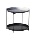 Bloomingville Anou Sidebord Hvit Marmor Ø30,5 cm