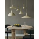 Ferm Living Collect Pendel Cone Low Light Grey Lampemesteren