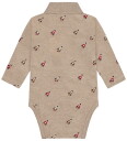 Hust and Claire Body I/e   Bendy   Kjeks   Hust and Claire   1 år (80)   Langermet Body   Beige