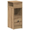  Nattbord med skuff artisan eik 25x31x66 cm