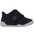 Wheat Indoor Shoe Fleecy - Navy - 28