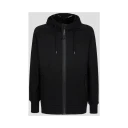 C.P. Company Raised Fleece Goggle Zipped Hoodie   Black   XXL