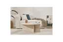 Boro Sofabord 90 cm - Beige