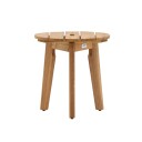 Chania sidebord  Ø40cm akacie.