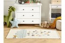 Blang Bomullsteppe 80x150 cm - Beige