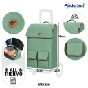 Royal Shopper IPEK MA komplett trillekjølebag 42 liter SAGE