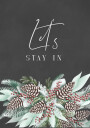 Let&stay in with frosty bouquet Plakat Plakat / 50x70cm