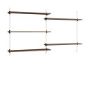 Moebe wall shelving ws.85.2.B R?kt eik-hvit