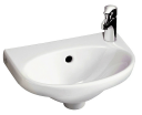 Gustavsberg Nautic 5540 servant, 40x27,5 cm, høyre, hvit