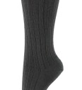 Condor Knestrømper   Rib   Kullgrå   Condor   24/26   Sokker