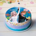 Kakebilde Frost Elsa Og Anna 15,5cm 