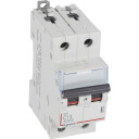 Legrand DX3 MCB automatsikring C13 2P 2M 6/10kA