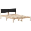  Sengestamme Brunt og svart 140 x 200 cm Heltre furu
