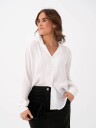 Selected Femme Kamma Long Sleeve Shirt Hvit 34
