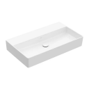 V&B Memento 2.0 Vegghengt servant 800x470 mm, 1 bl.h, m/o.l, Stone White
