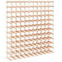  Vinstativ for 120 flasker 112,5x23x123,5 cm heltre furu