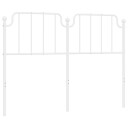  Sengegavl i metall hvit 150 cm 8721012212794