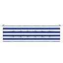  Hagebenkpute Striped Blå og hvite 180 x 50 x 4 cm Oxford stoff