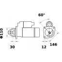 MAHLE MS 195 Starter