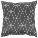 Borg Living Putetrekk - 100% Bomullssateng - Chain black - 60x63cm