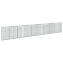 vidaXL Gabion med 3,5 mm tråd og 5x10 cm mesh 950x20x150 cm