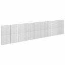 vidaXL Gabion med 5 mm Tråd og 5x10 cm Maske 900x10x200 cm