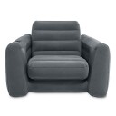 Intex Oppblåsbar Stol 117x224x66 Cm Mørkegrå