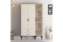 Kumsal Garderobe 120 cm - Cream