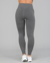 Aim’n Grey Ribbed Seamless Tights - S