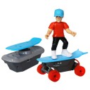 Real Control Skateboarding Rc Blå