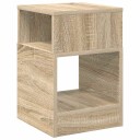 vidaXL Avlastningsbord Sonoma eik 30,5 x 30 x 45 cm Konstruert tre