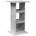  Barbord med oppbevaring betonggrå 60x60x102 cm konstruert tre 8721158386199