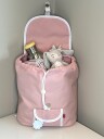 Blafre Barnesekk 6 Liter Med Navn, Lyserosa