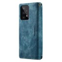 Caseme C30 Multifunksjonell Samsung Galaxy A33 5G Lommebok-deksel Blå