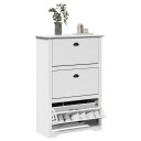  Skostativ BODO hvit 80x35x118 cm 8721158392879