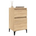 vidaXL Nattbord 2 stk sonoma eik 40x35x70 cm
