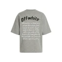 Off White Herre Topper Grå M,