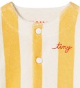Tiny Cottons Cardigan   Frotté   Håndkle Baby   Soft Yellow   Tiny Cottons   12 md   Cardigan Gul Hvit   80
