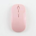 2,4 GHz trådløs mus - super tynn design - Rosa