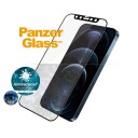 PanzerGlass iPhone 12 Pro Max PanzerGlass Antibakteriell Edge-To-Edge Skjermbeskytter - Anti-Bluelight - Case Friendly - Svart Kant