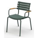 Houe ReCLIPS spisestol Grønn/Grønn Aluminium Bamboo