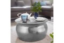 Osagie Sofabord 60 cm Rundt   Silver