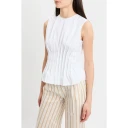 Semicouture Dame Topper Hvit S,