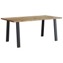 vidaXL Spisebord 150x90x75 cm heltre akasie